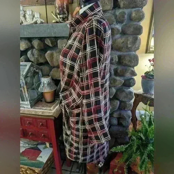 NWOT Emma & Michele Shirt Dress Size L - Picture 5 of 11